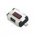 Push Button Switch PCB 6x4 mm, H:2.5 mm, 2P (ON)-OFF, 50mA/12VDC, SMD 